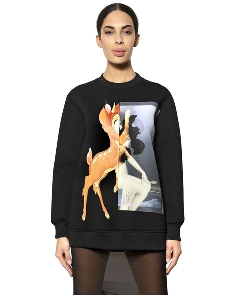 givenchy bambi t shirt sale|givenchy bambi sweatshirt.